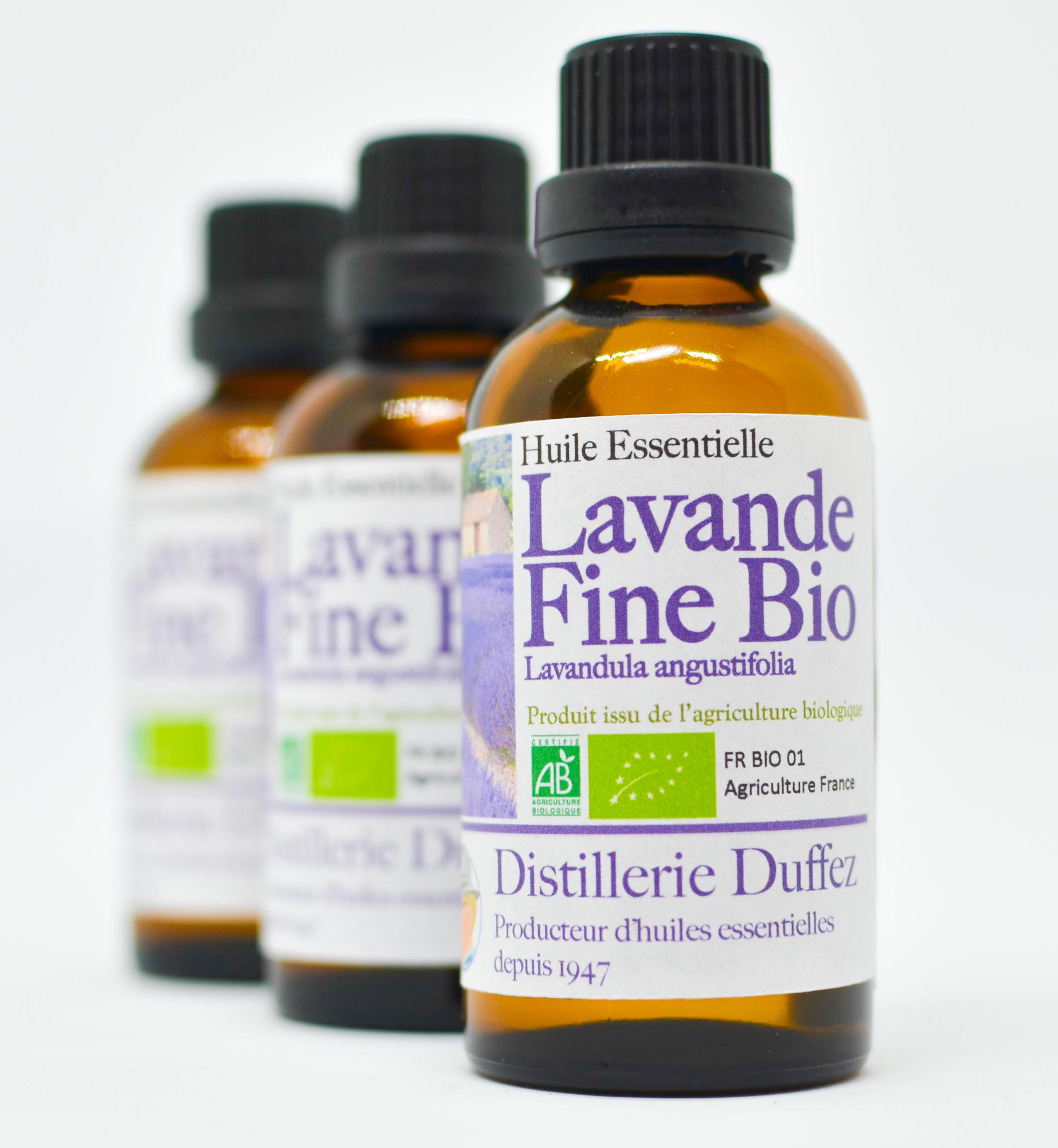 Essential Oil Lavender True Organic - Distillerie Duffez
