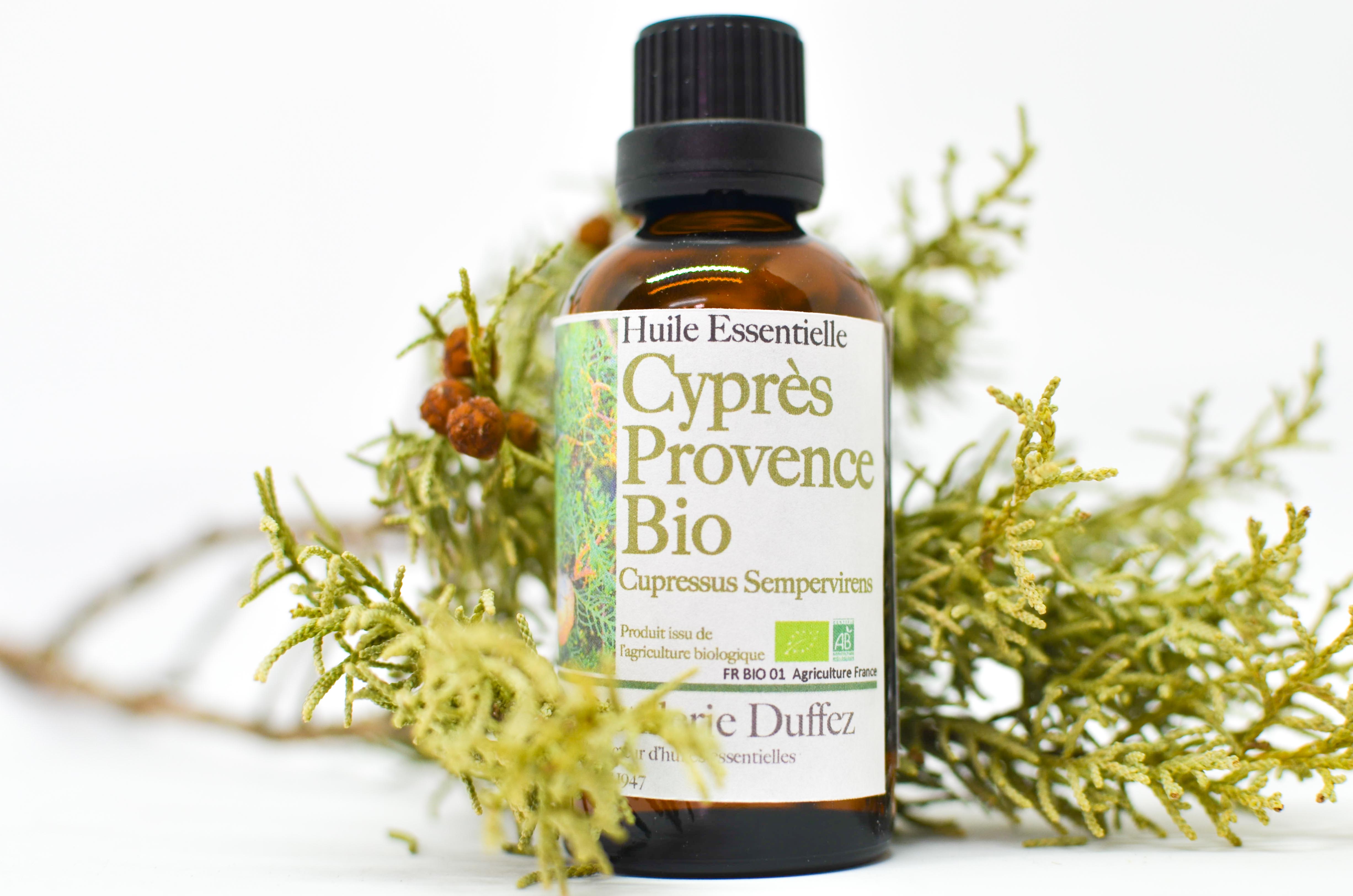 Huile Essentielle de Cyprès Provence Bio - Distillerie Duffez