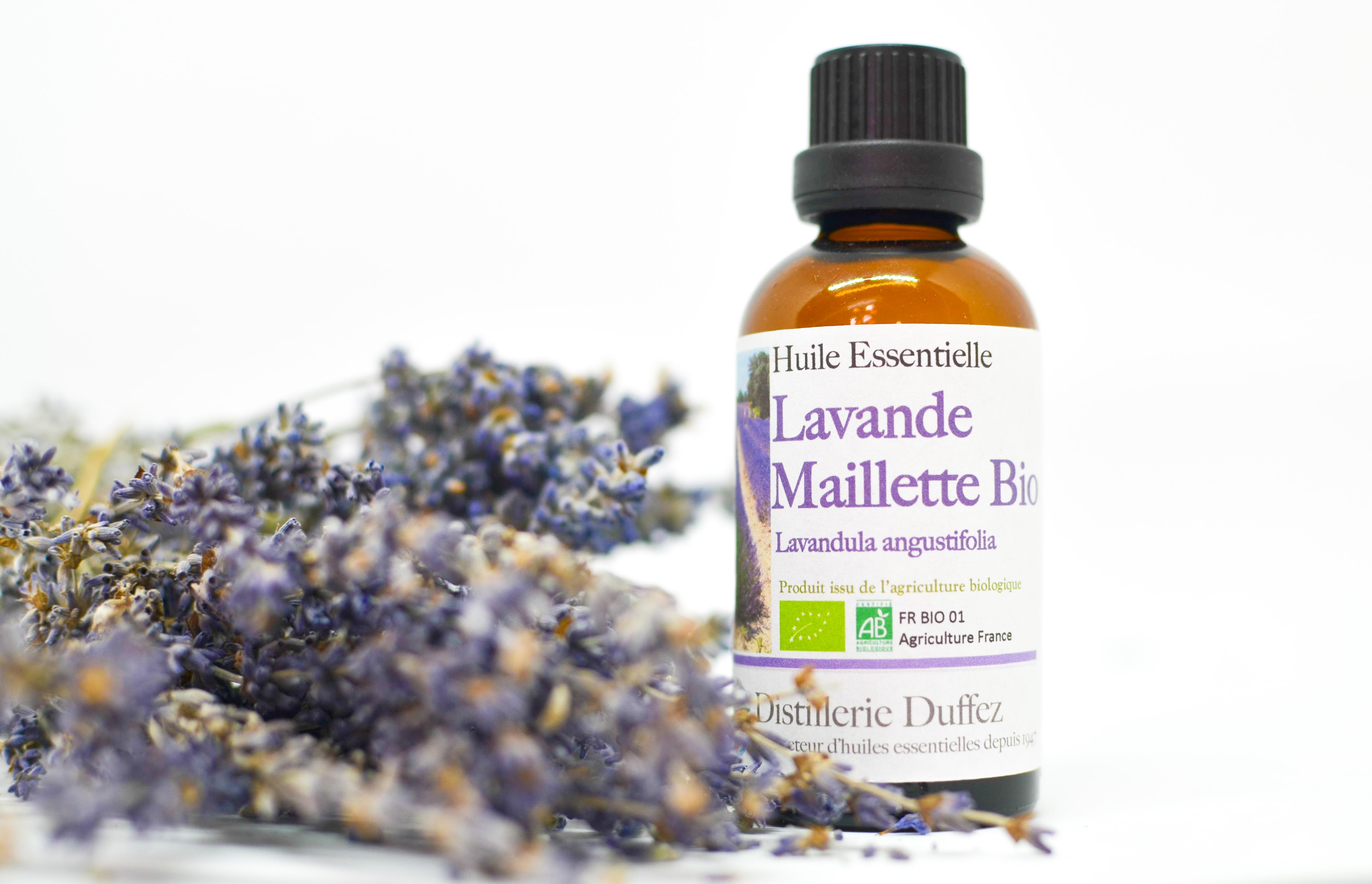 Huile Essentielle de Lavande Maillette Bio - Distillerie Duffez