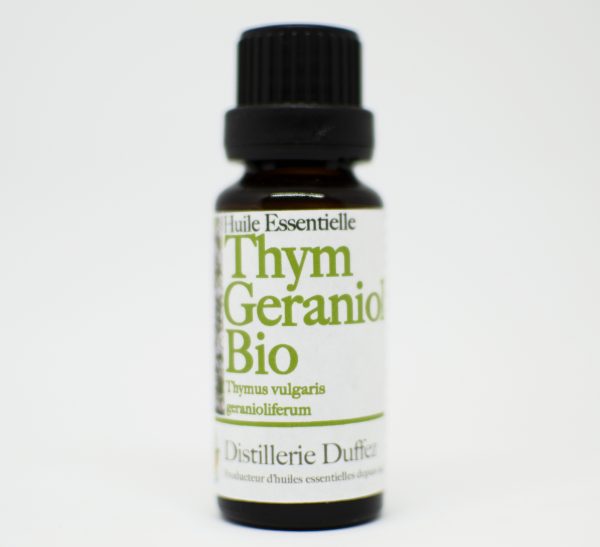 huile essentielle Thym Géraniol Bio