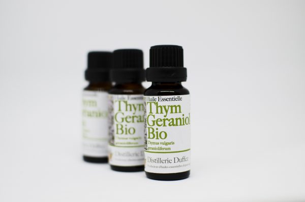 huile essentielle Thym géraniol bio